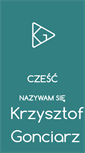 Mobile Screenshot of krzysztofgonciarz.com